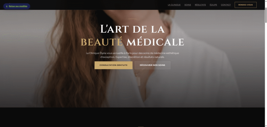 Template Premium - Clinique &Eacute;lysia